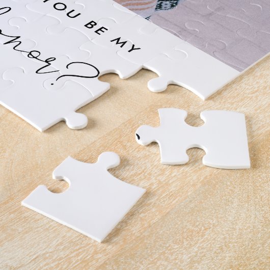 STELLA Minimal Foto Matron of Honor Vorschlag Puzzle (Seite)