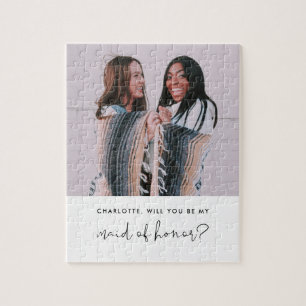 STELLA Minimal Foto Trauzeugin Vorschlag Puzzle