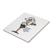 Stella mit Haltungs-Spaß Fliese (Seite)