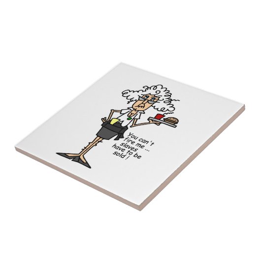 Stella mit Haltungs-Spaß Fliese (Seite)