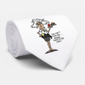 Stella mit Haltungs-Spaß Krawatte (Gerollt)