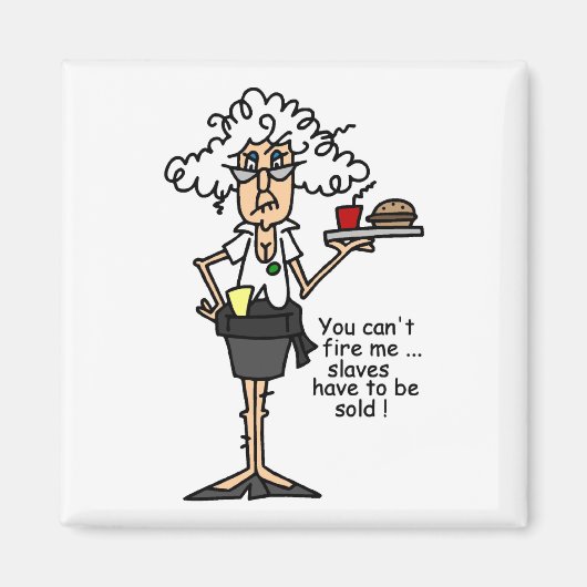 Stella mit Haltungs-Spaß Magnet (Vorne)