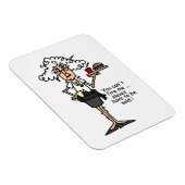 Stella mit Haltungs-Spaß Magnet (Rechte Seite)