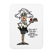 Stella mit Haltungs-Spaß Magnet (Vertikal)