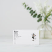 Stella mit Spaß Visitenkarte (Stehend Vorderseite)