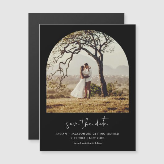 STELLA Modern Arch Foto Rette Magnet (Vorne/Hinten)