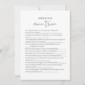 STELLA Movie Trivia Brautparty Game Einladung (Vorderseite)