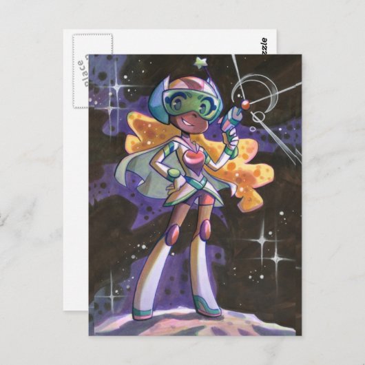 Stella Postkarte (Vorne/Hinten)