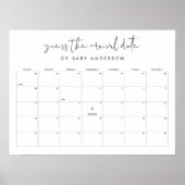 STELLA rät das Anreisedatum Baby Duwer Game Poster (Vorne)