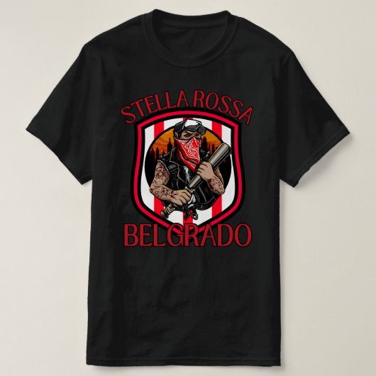 Stella Rossa Belgrado T-Shirt (Design vorne)