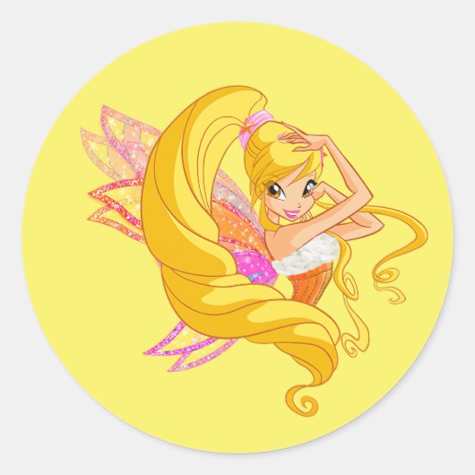 Stella Runder Aufkleber (Vorderseite)