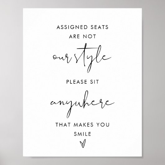 STELLA Sit Überall, kein zugewiesener Platz für Ho Poster (Vorne)