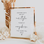 STELLA Sit Überall, kein zugewiesener Platz für Ho Poster