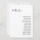 STELLA-Sitzkarte - TABELLE 3 Einladung (Vorderseite)