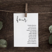 STELLA-Sitzkarte - TABELLE 4 Einladung