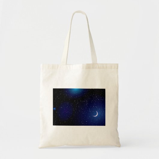 Stella Space Landscape Tote Bag Tragetasche (Vorne)