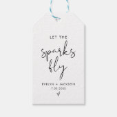 STELLA Sparkler Send Off, Let Sparks Fly Card Geschenkanhänger (Vorderseite)