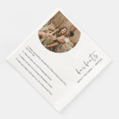 STELLA Spaß Fakten über die Braut und die Erwachse Serviette (Ecke)