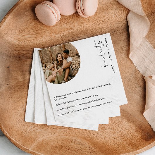 STELLA Spaß Fakten über die Braut und die Erwachse Serviette