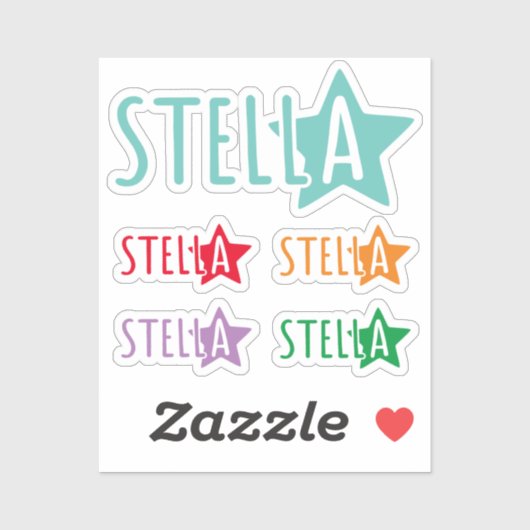Stella Star Aufkleber (Blatt)