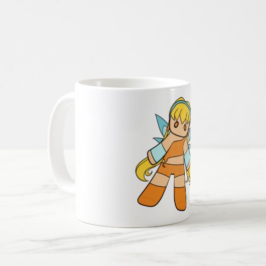 Stella Sticker Kaffeetasse (Vorderseite Links)