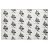 Stella the Gray Cat Stoff (Yard (91,4 cm))