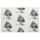 Stella the Gray Cat Stoff (Fat Quarter (45,7 x 55,9 cm))