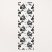 Stella the Gray Cat Yogamatte (Vorderseite)