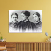 Stella, Vanessa und Virginia Stephen, c.1896 Leinwanddruck (Insitu (Wohnzimmer))