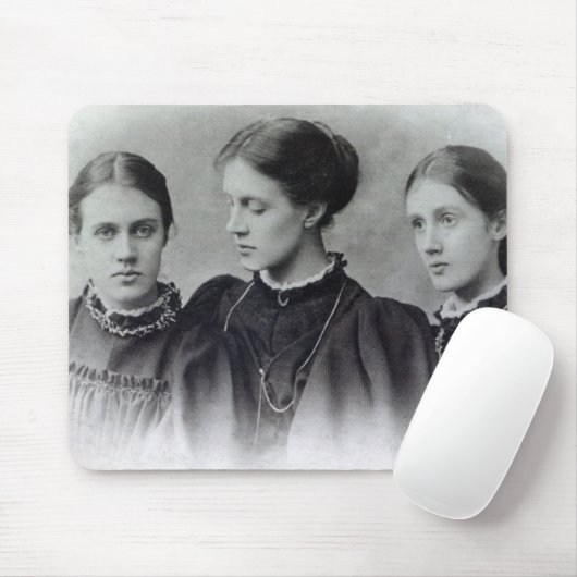 Stella, Vanessa und Virginia Stephen, c.1896 Mousepad (Mit Mouse)