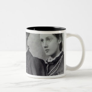 Stella, Vanessa und Virginia Stephen, c.1896 Zweifarbige Tasse