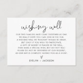 STELLA Wedding Wishing Gedicht Honeymoon Fund Requ Begleitkarte (Vorderseite)