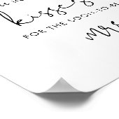 STELLA Wie viele Kisses Brautparty Game Poster (Ecke)