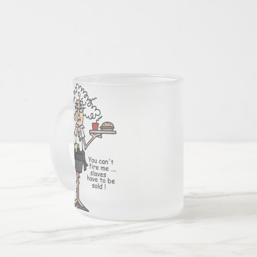 Stella With Attitude Humor Mattglastasse (Vorderseite Links)