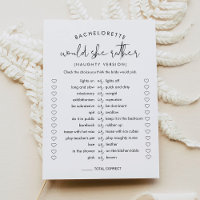 STELLA würde sie eher ein schmutziges Bachelorette