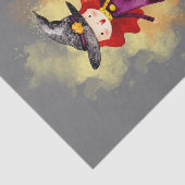 Stellalunarts Halloween Niedliches Mädchen Seidenpapier (Ausschnitt)