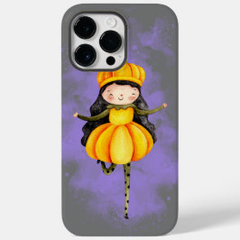 Stellalunarts Pumpkin Halloween Niedliches Mädchen Case-Mate iPhone 14 Pro Max Hülle