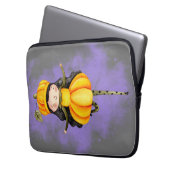 Stellalunarts Pumpkin Halloween Niedliches Mädchen Laptopschutzhülle (Vorderseite Links)