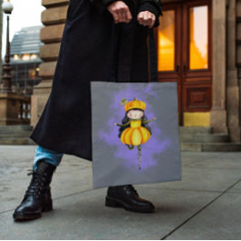 Stellalunarts Pumpkin Halloween Niedliches Mädchen Tasche