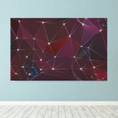 Stellar 3-polige Canvas Print Leinwanddruck (Insitu (Holzboden))