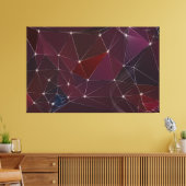 Stellar 3-polige Canvas Print Leinwanddruck (Insitu (Wohnzimmer))