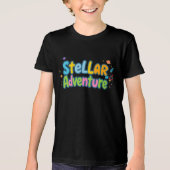 Stellar Adventure children's t-shirts space (Vorderseite)
