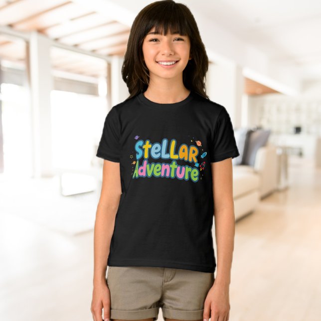  Stellar Adventure children's t-shirts space (Von Creator hochgeladen)