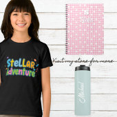 Stellar Adventure children's t-shirts space