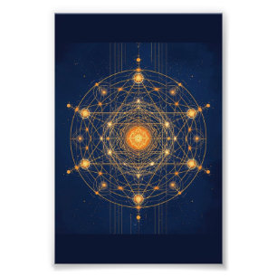 Stellar-Ausrichtung: Die Geometrie des inneren Lic Fotodruck