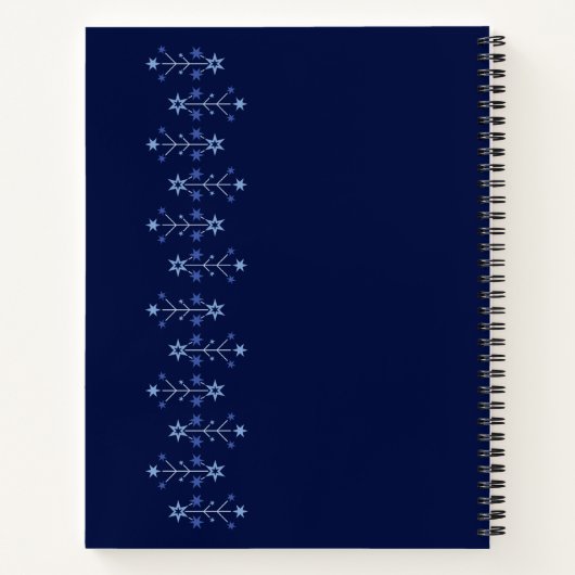Stellar Beginnings: Midnight Notizblock (Rückseite)