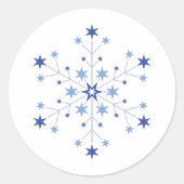 Stellar Beginnings Runder Aufkleber (Vorderseite)