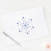 Stellar Beginnings Runder Aufkleber (Umschlag)