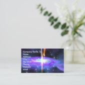 Stellar Black Hole Print Visitenkarte (Stehend Vorderseite)