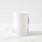 Stellar Blue Jay bone China Tasse (Vorderseite)